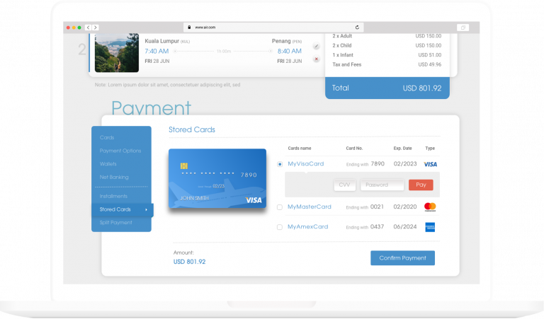 Voyage 3 3 Wallet Stored Card 100
